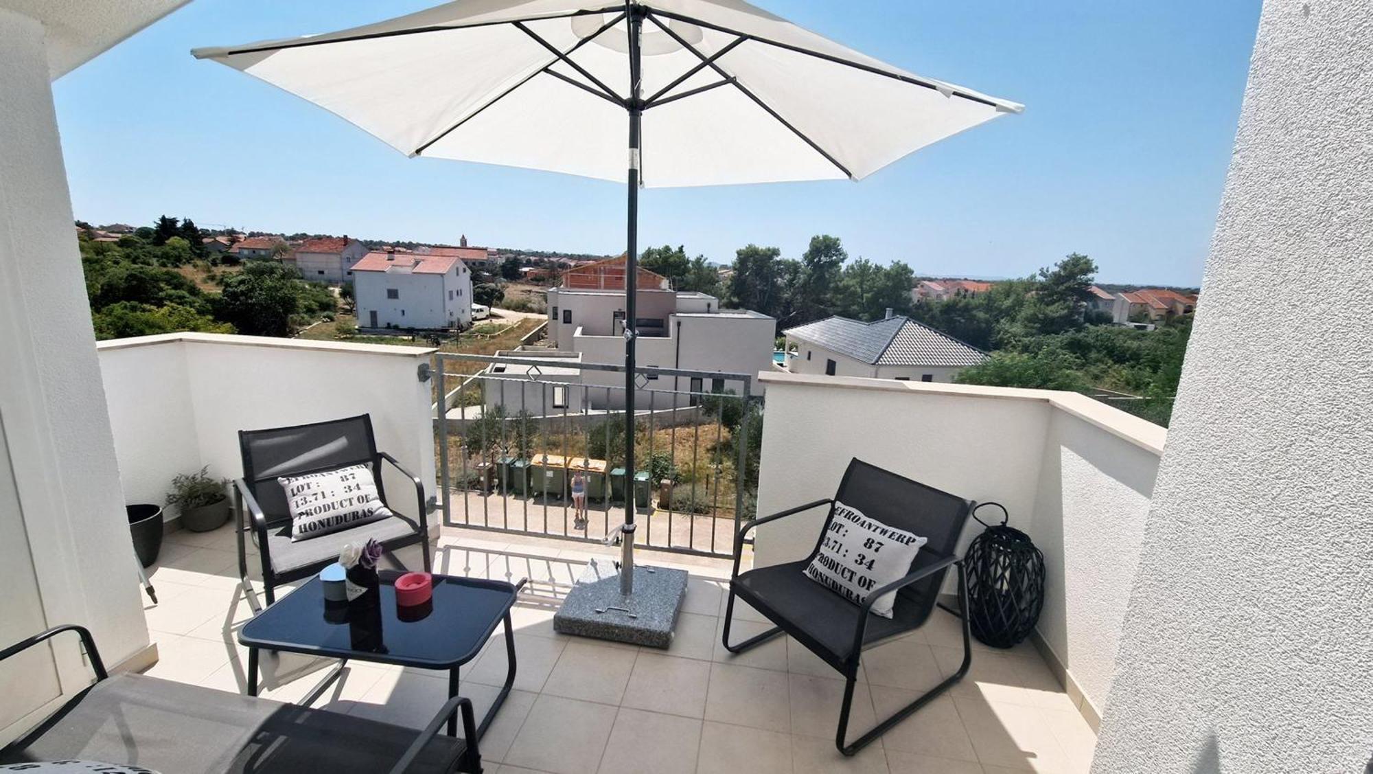 Apartment Malu Sunset Zadar Eksteriør bilde